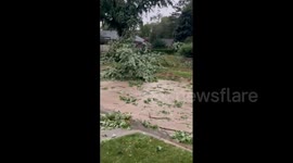 US: Severe Thunderstorms Batter Nebraska Leaving Extensive Damage