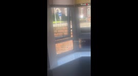 Girl girl enjoys dancing on the road as if no one is watching