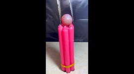 RHCB Vs Pink Candles (red hot copper ball experiment)