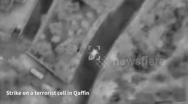 Palestine: Strike on a terrorist cell in Qaffin