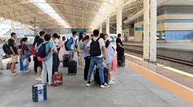 China: The Summer Railway Carried 423 Million Passengers