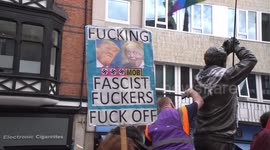 Nottingham protest in response to Southport killings