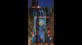 The illuminations of Strasbourg Cathedral 2024 . The light show of Strasbourg Cathedral will be in place throughout the summer: from Friday July 5 to Sunday September 8, 2024, every evening.  (Video: 3 aug 2024)