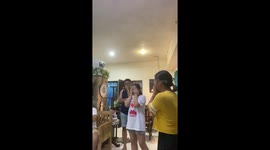 Filipino family celebrate country's second ever Olympic gold medal