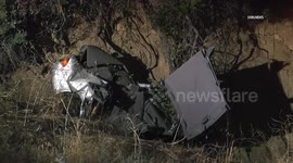 USA: Castaic 3 Killed in Crash 1 Transported in Critical Condition Part 2