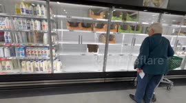 Eggs out of stock again at Woolworths supermarket in Sydney, Australia