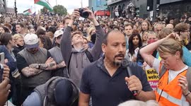 Labour Councilor Ricky Jones incites cutting the throats of the 'far right' & ' Nazis'