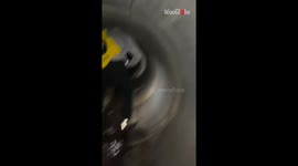 Boy ditches his tunnel quest after catching a glimpse of a spider