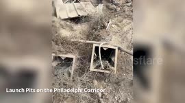 Palestine: Launch Pits Embedded Near the Largest Fuel Storage Facility in the Gaza Strip Located by the IDF