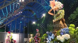 Renowned art floral exhibition staged in Australia