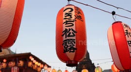 Japan: Tsukiji Honganji Summer Bon Dance Festival in Tokyo