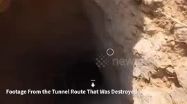 A Multi-Story Underground Tunnel Route Is Identified and Dismantled