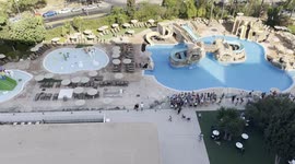 Tourist shocked to see Brits racing to get sunbeds after queuing for pool to open