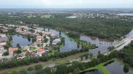 USA: Tropical Storm Debby after hitting Florida