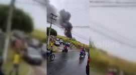 Brazil: A passenger plane crashed in Vinhedo