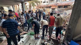 Gaza Strip: At least 100 Palestinians killed in Israeli attack on Gaza school