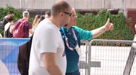 Yao in Paris: an encounter with Chinese volunteers at Paris Olympics