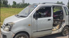 Video shows vehicle powered by motorcycle engine in Kasganj, India