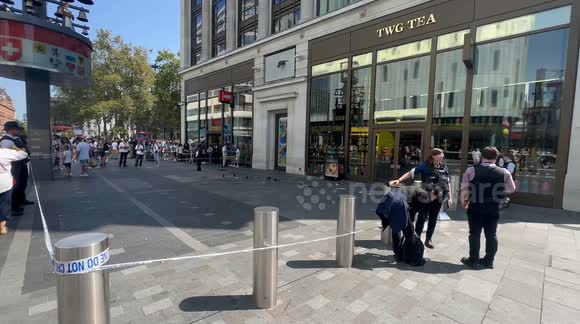 Girl, 11, and woman, 34, stabbed in London's Leicester Square