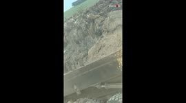 Moxy driver returns from the tipping point without tipping even a pound of the load