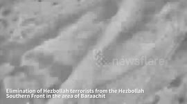 Palestine: The IAF eliminated two Hezbollah terrorists from the Hezbollah Southern Front in the area of Baraachit