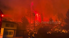 United States: Videos Capture Horrific Gold Ranch Fire Near Reno