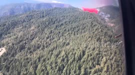 USA: Aerial Footage Captures Intensity of Boise Fire Efforts
