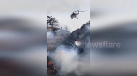 Turkey: Firefighting Efforts Intensify Against Forest Fire in İzmir's Karşıyaka District