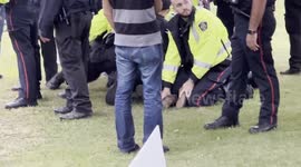 Pro Palestine Protester Was Arrested At the FordFest, an Event Hosted By The Premier of Ontario, Doug Ford