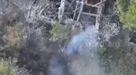 Russian soldier survives drone strike after hitting it with his head