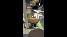 Mum flabbergasted after daughter makes a surprise appearance at her birthday lunch