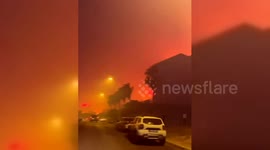 Turkey: Fire Ravages Izmir Forests