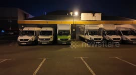 The very last day of the entertainment district of London's Surrey Quay. as doors close for the last time