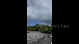 Japan: Typhoon Jongdari Develops Off Okinawa, Brings Windy Conditions