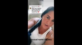 Unusual unique names stinger solitaire Dior shadoramay Malibu Alaska my video went viral and made the news