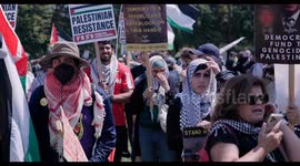 Protests at the Democratic National Convention in Chicago, August 19th 2024