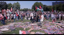 Protests at the Democratic National Convention in Chicago, August 19th 2024
