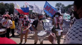 Protests at the Democratic National Convention in Chicago, August 19th 2024