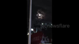 Chinese residents stunned as 'two moons' appear in night sky