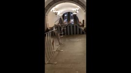 Explosion-proof door malfunction causes disruptions at Arbatskaya Metro Station, Moscow