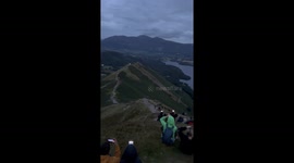 Torchlit Catbells shines bright in Lakeland Festival of Light