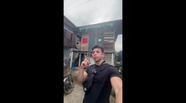 Backpacker shows off one DOLLAR a night AirBNB in Thailand