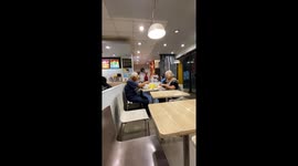Elderly couple dining together captures attention in Valencia City, Philippines
