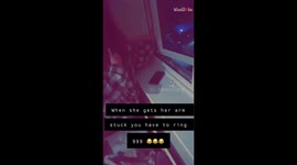 Police rescue required after woman's arm gets stuck in a window