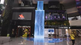 Explore C Future City: Shenzhen's Cutting-Edge Mall with a Mesmerizing LED Waterfall Inside