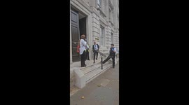 Women gets resisists arrest outside whitehall