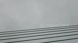 Video of the Supports from the silver jubilee bridge in Halton UK