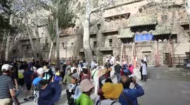 Afghan experts impressed by cave temple conservation in China's Dunhuang