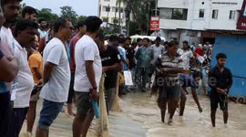 Devastating Floods and landslides kills 26 people,over 200,000 affected in Tripura