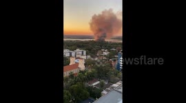 Paraguay: Fire Burns Dozens Of Homes In Asuncion 2